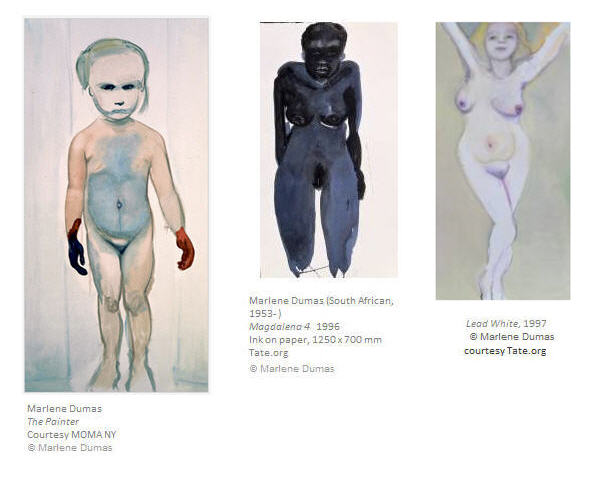 Marlene Dumas Contemporary Nudes are intentionally unsettling
