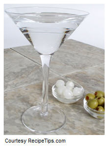Martini courtesy Recipe Tips dot com